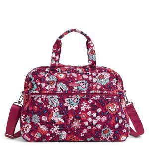 Vera Bradley Travel Bag Berry Blooms NWT